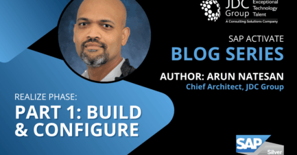 SAP Activate Blog Series, Post 4: Realize Phase – Part 1: Build & Configure