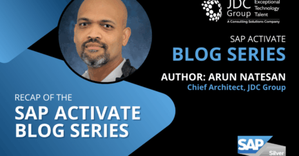SAP Activate Blog Series, Post 7: Accelerating Cloud ERP Success with SAP Activate: The JDC Group Approach