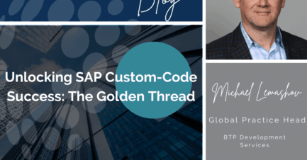 Unlocking SAP Custom-Code Success: The Golden Thread